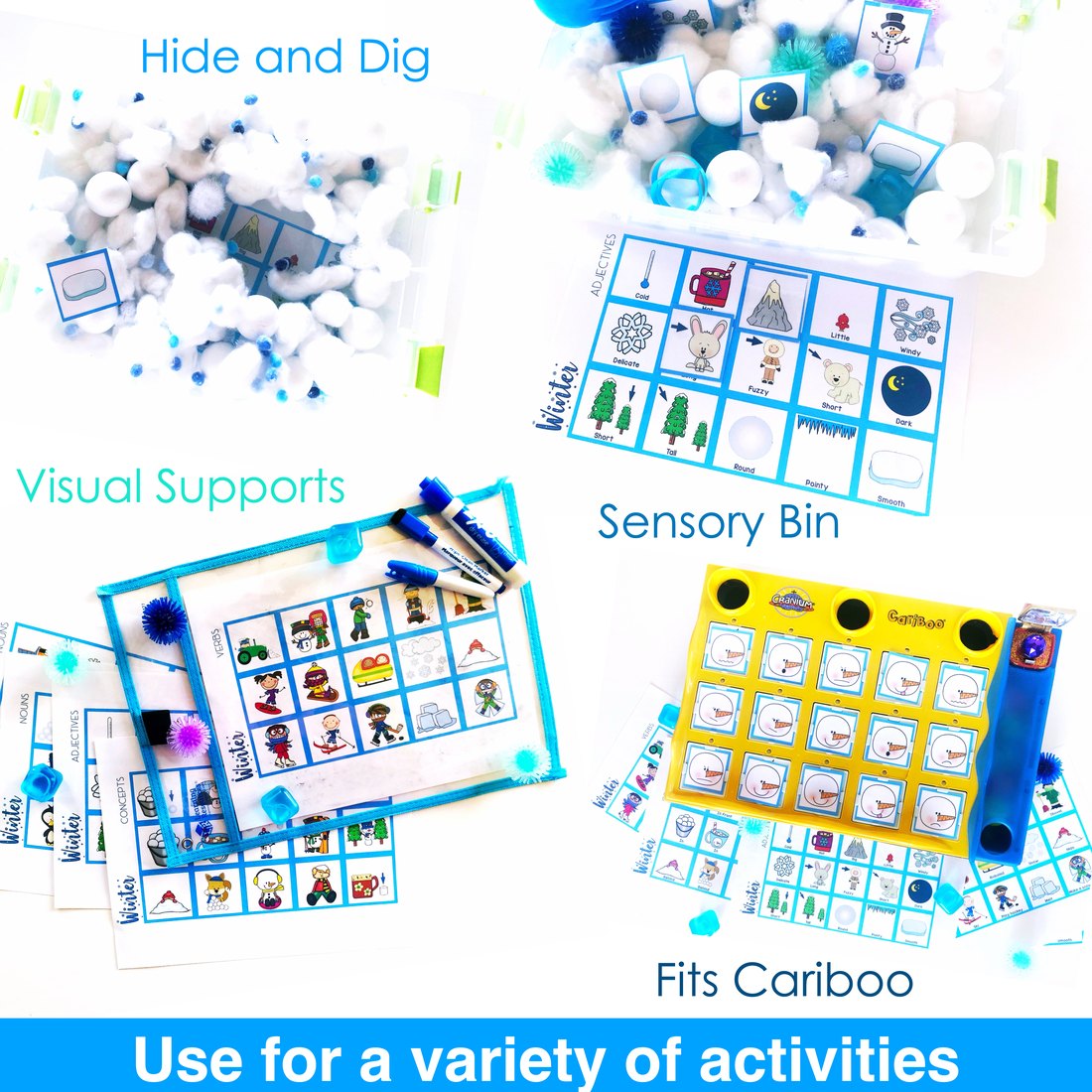 Winter Visual Supports for speech therapy – image 3