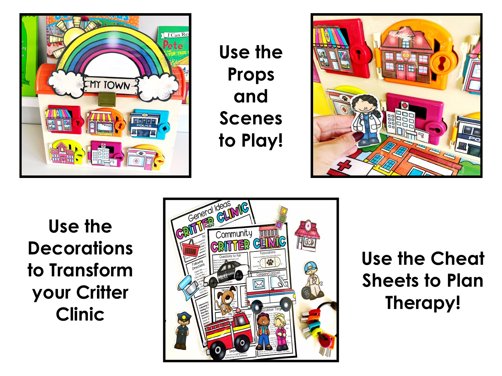 Community Helpers Critter Clinic preview page 2