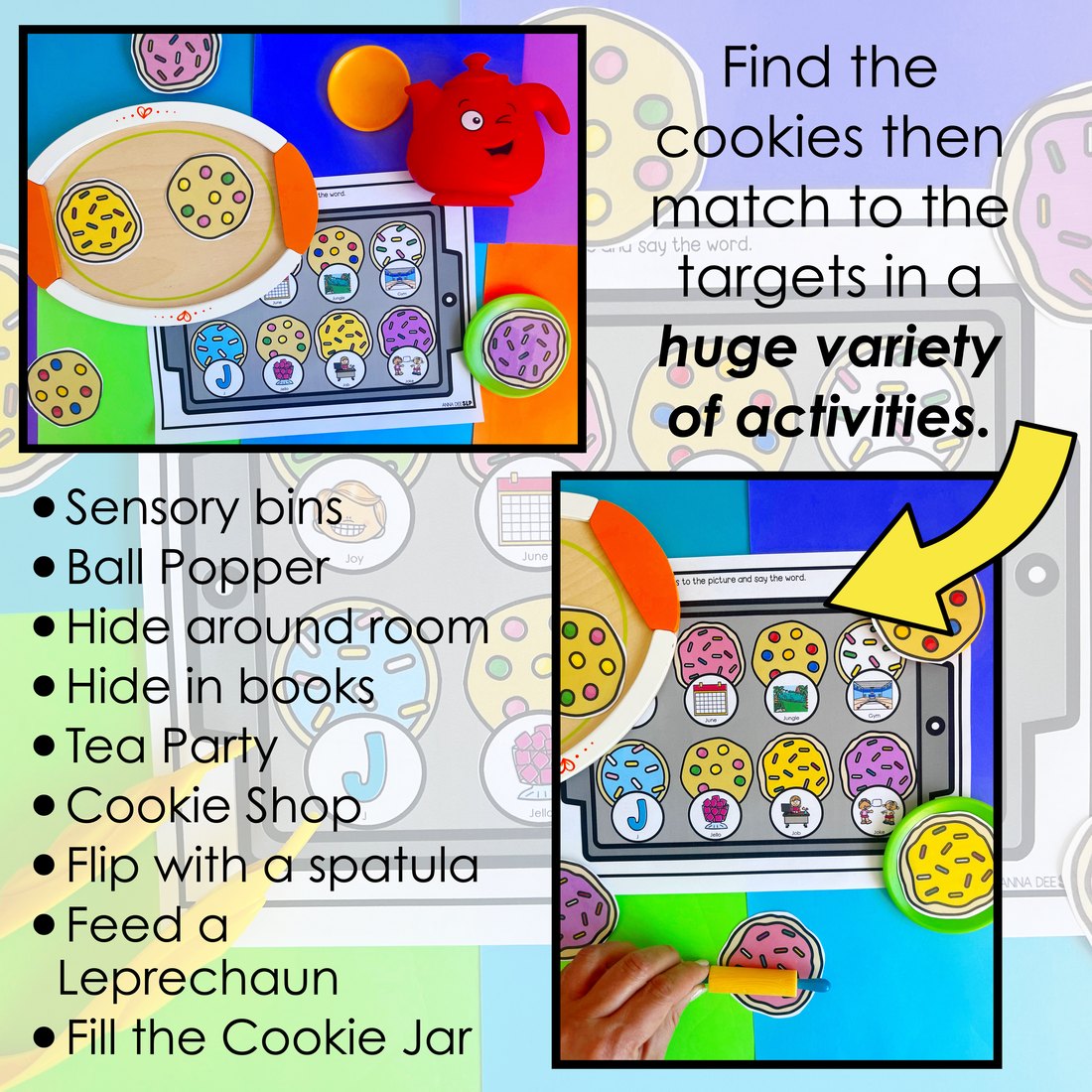Year Round say and play activity for speech therapy – image 2