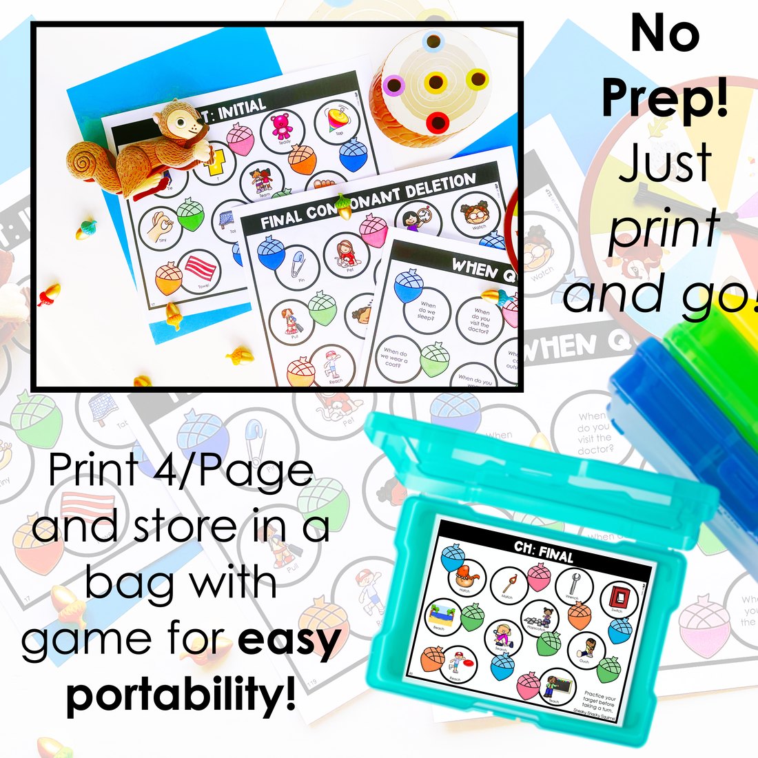 Sneaky Snacky Squirrel game companion for speech therapy – image 2
