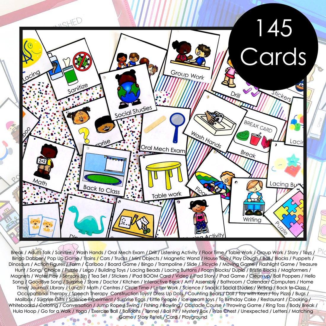 Visual Schedule for speech therapy – image 4