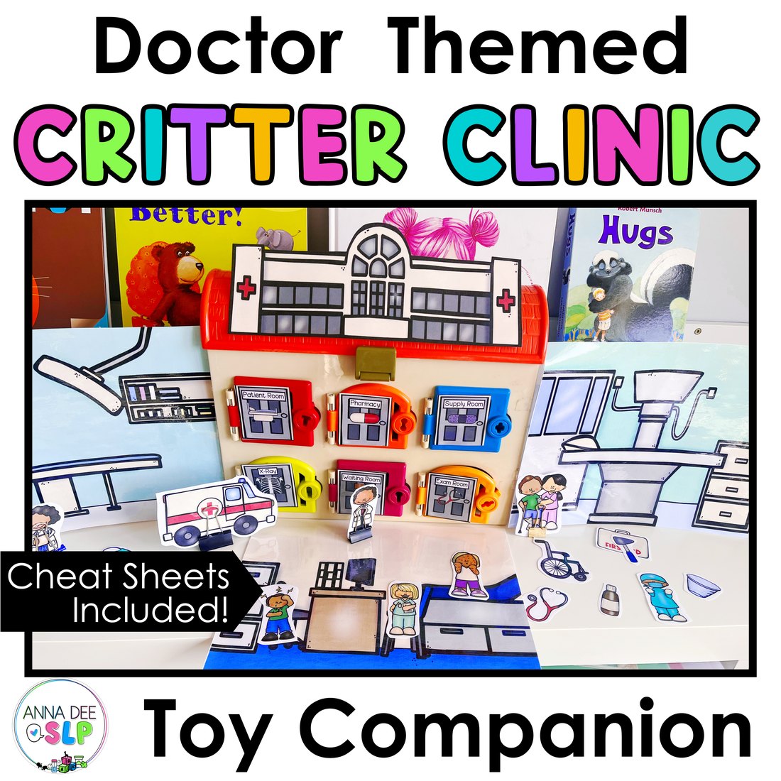 Doctor Critter Clinic speech therapy toy companion