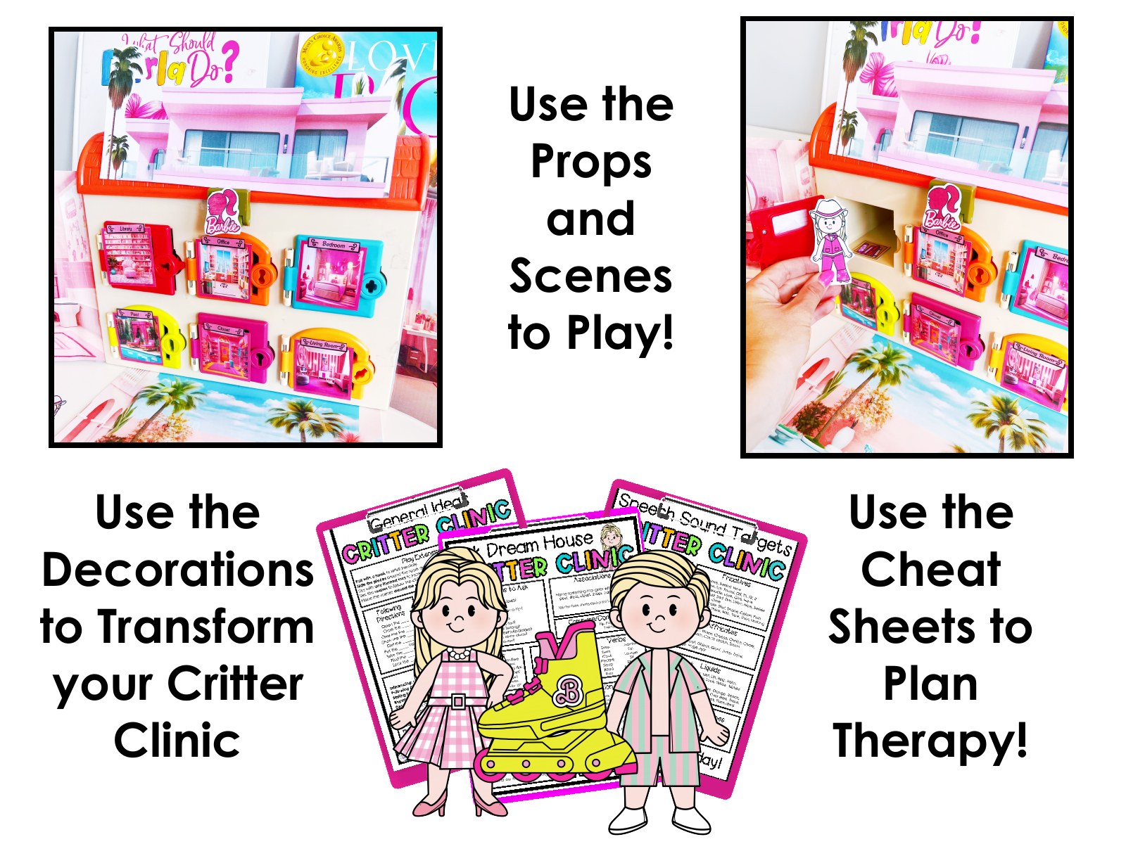 Pink Dream House Critter Clinic preview page 1