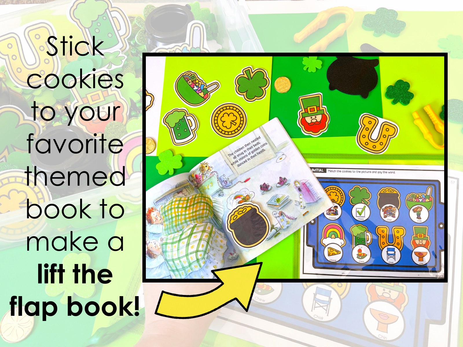 St. Patrick's Day say and play activity for speech therapy preview page 4
