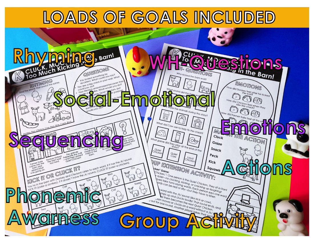 20 Sequencing Stories for speech therapy preview page 6