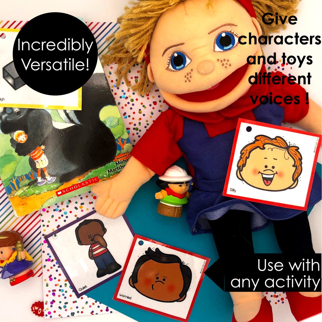 Apraxia Intonation and Prosody Cue Cards for speech therapy – image 3