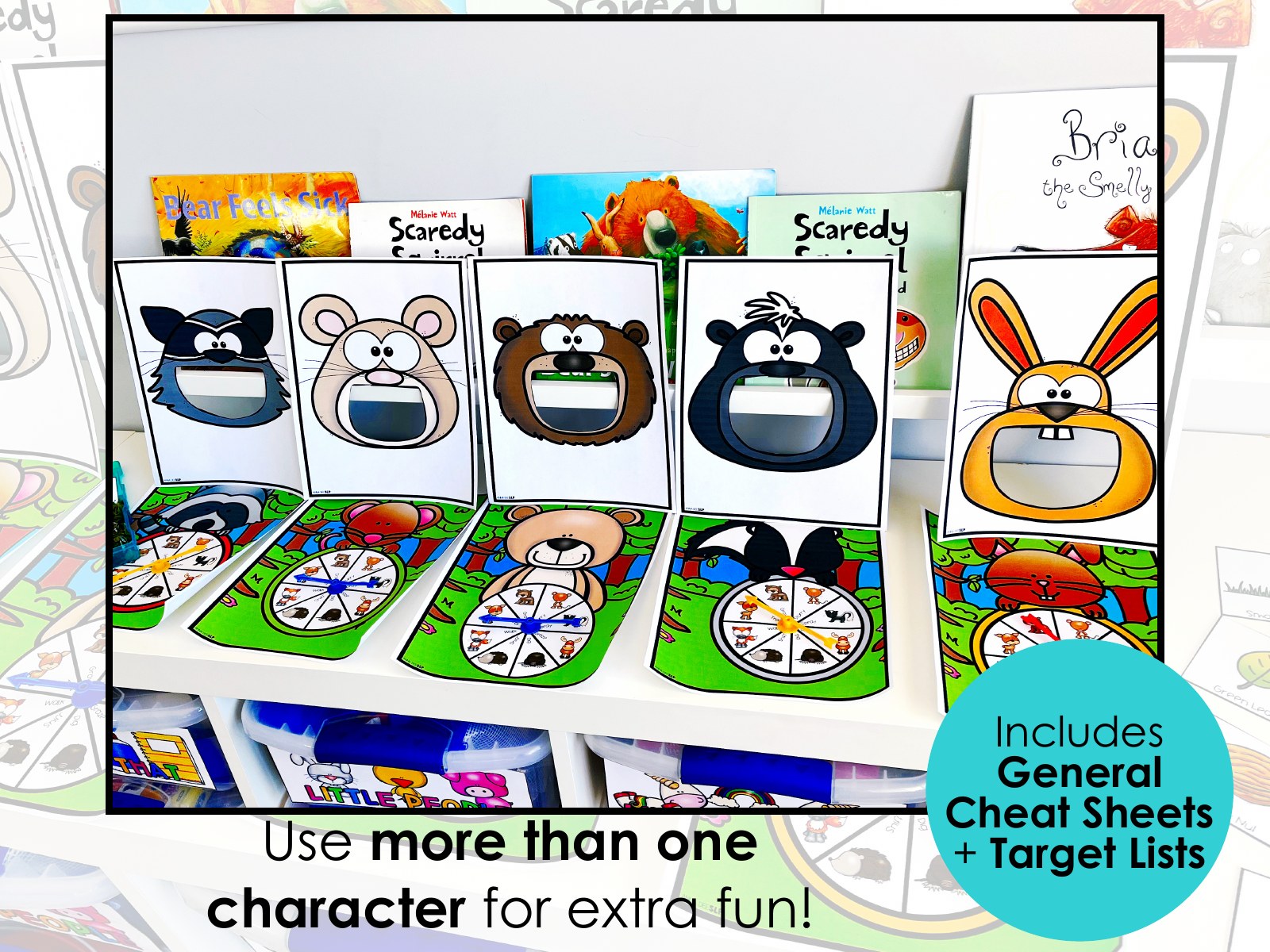 Forest Interactive Feeding Game for speech therapy preview page 4