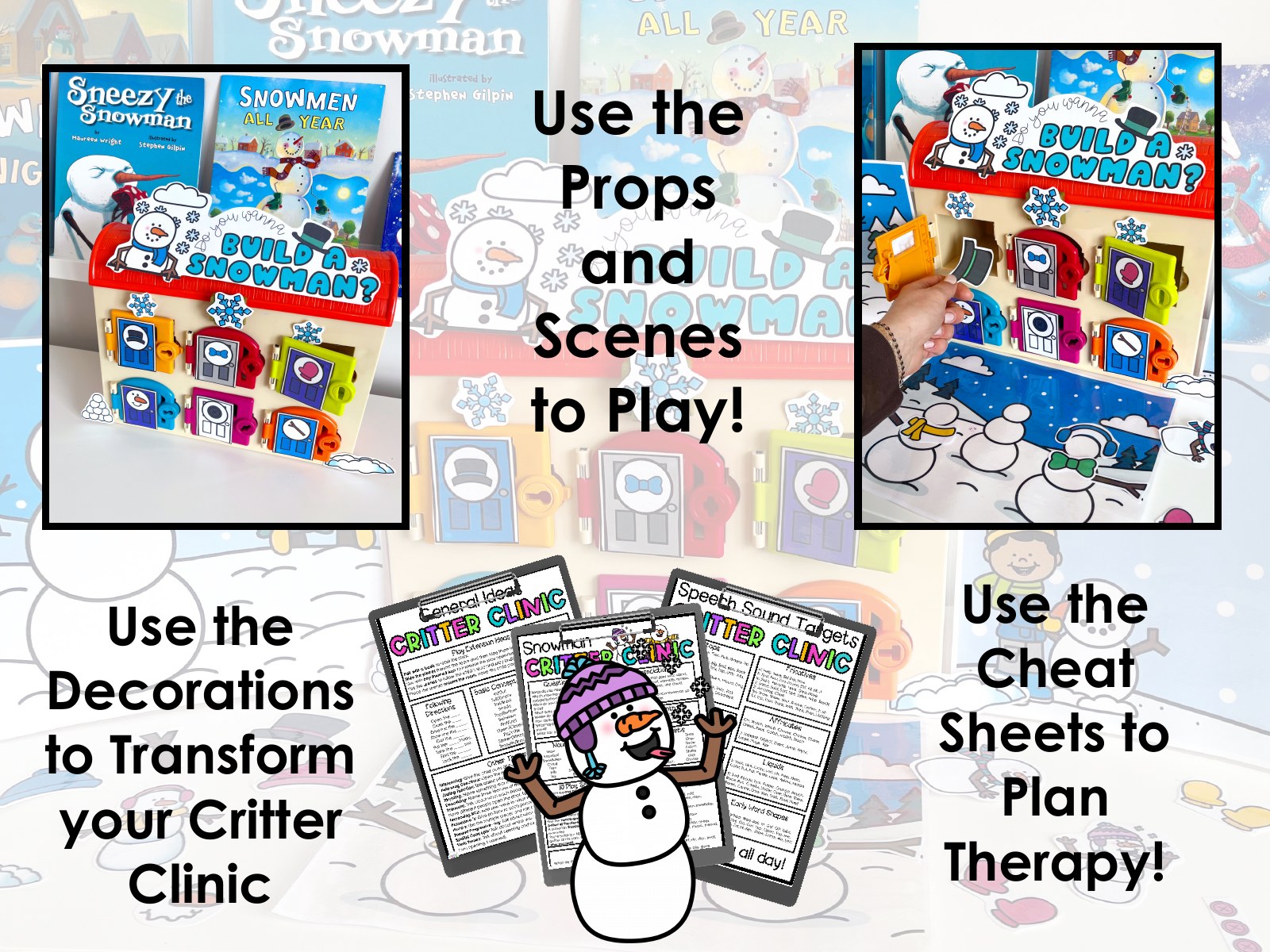 Snowman Critter Clinic preview page 2