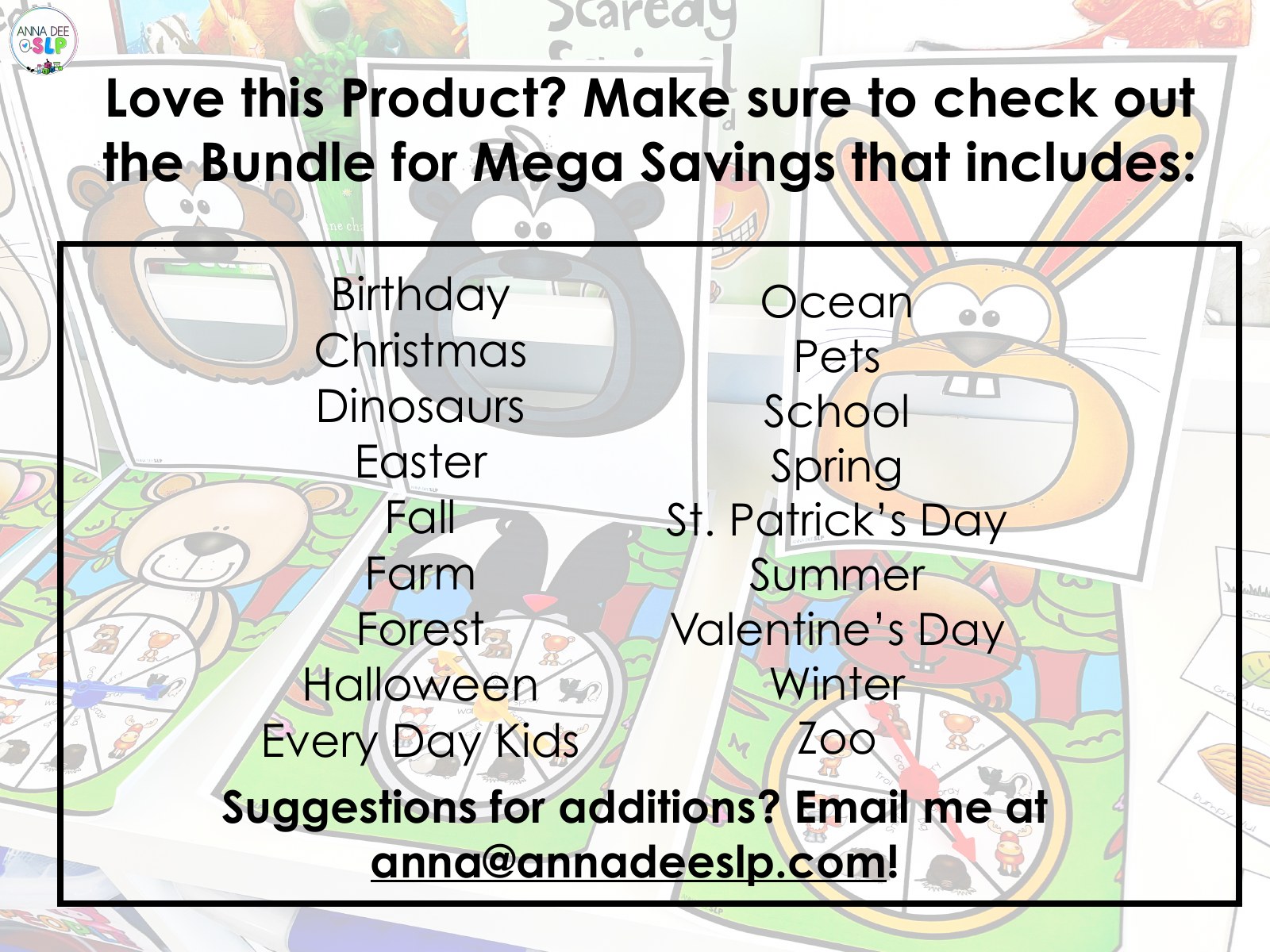 Forest Interactive Feeding Game for speech therapy preview page 8