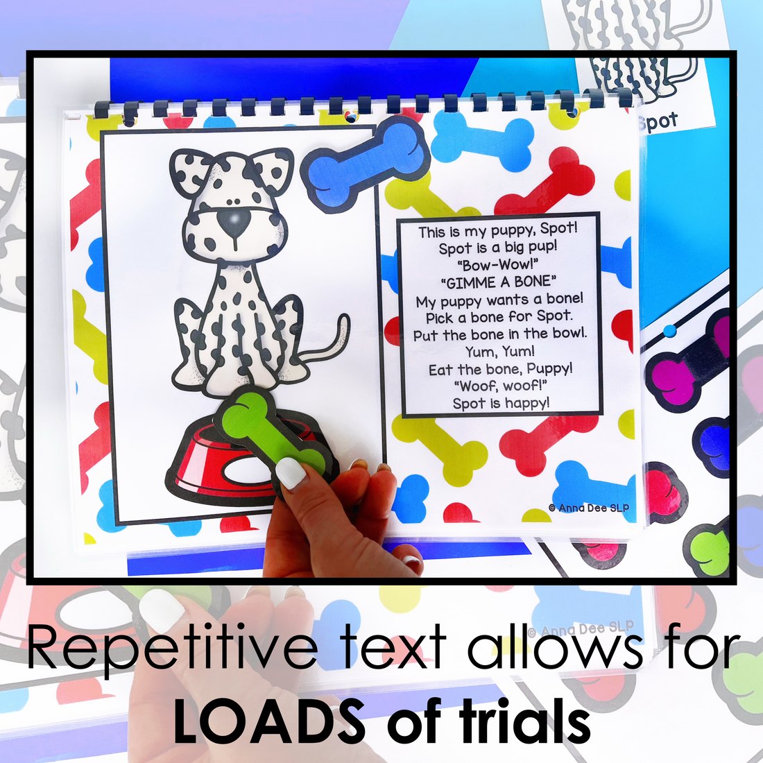 Apraxia Interactive Book Bilabials for speech therapy – image 2