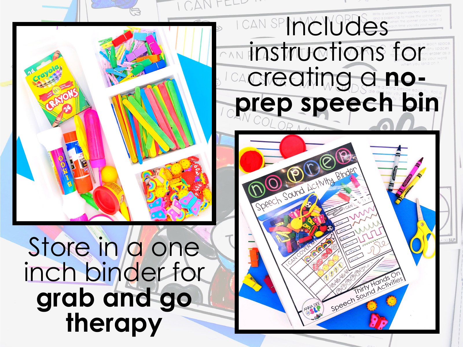 Articulation, Phonology and Apraxia Activity Binder for speech therapy preview page 5