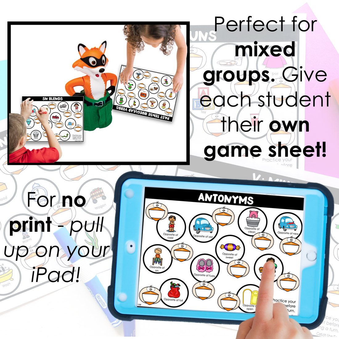 Catch the Fox game companion for speech therapy – image 3