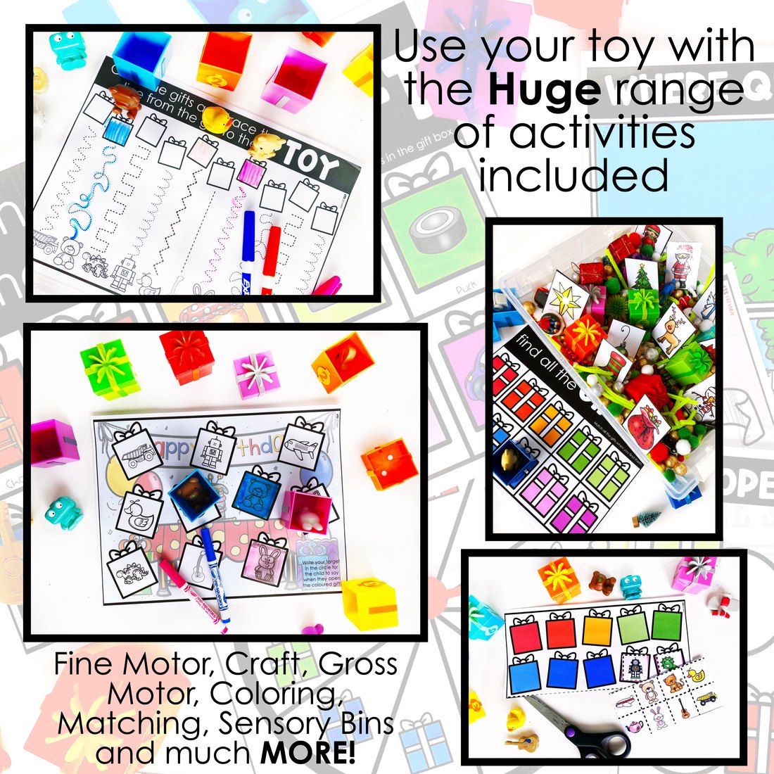 Counting Surprise Presents Toy Companion for speech therapy – image 2