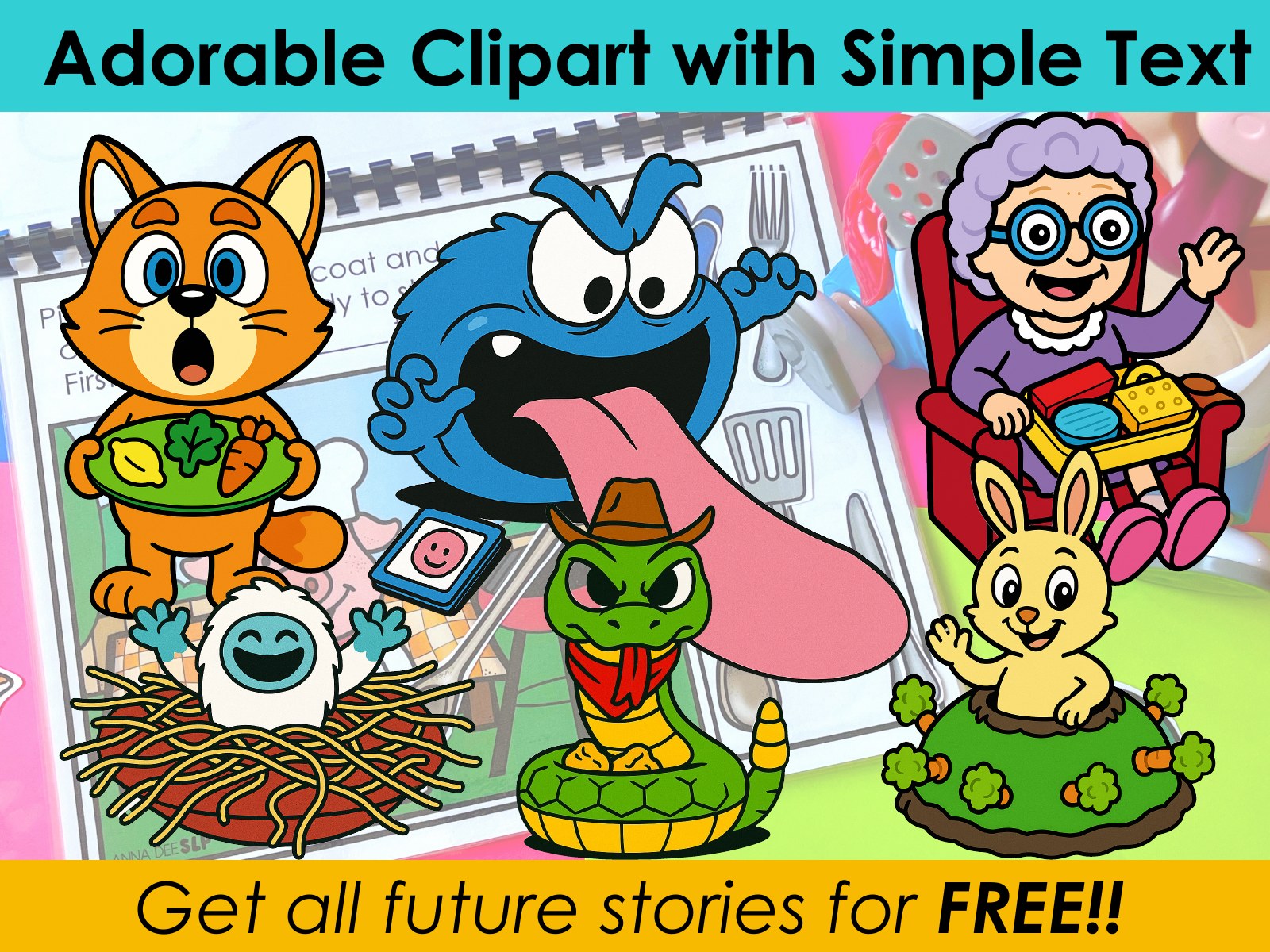 Interactive Story Companions Bundle for speech therapy preview page 6
