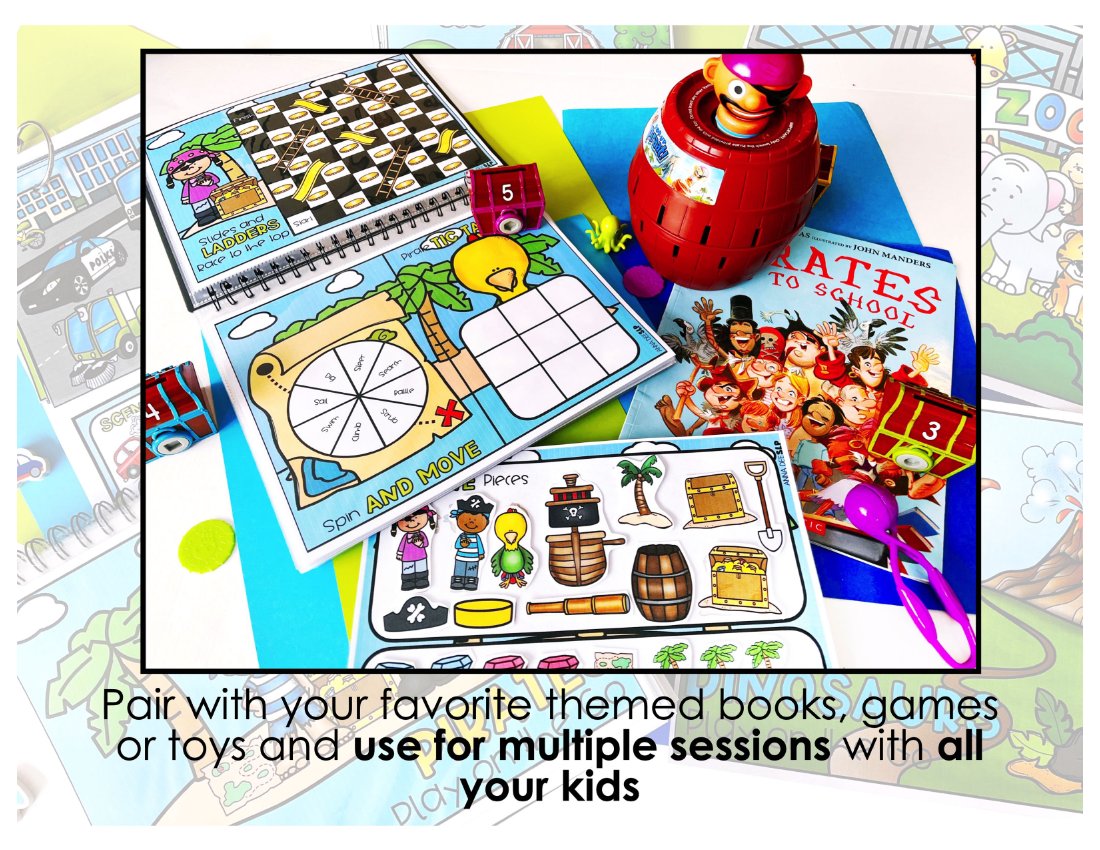 Year Round Interactive Scenes and Games for speech therapy preview page 4