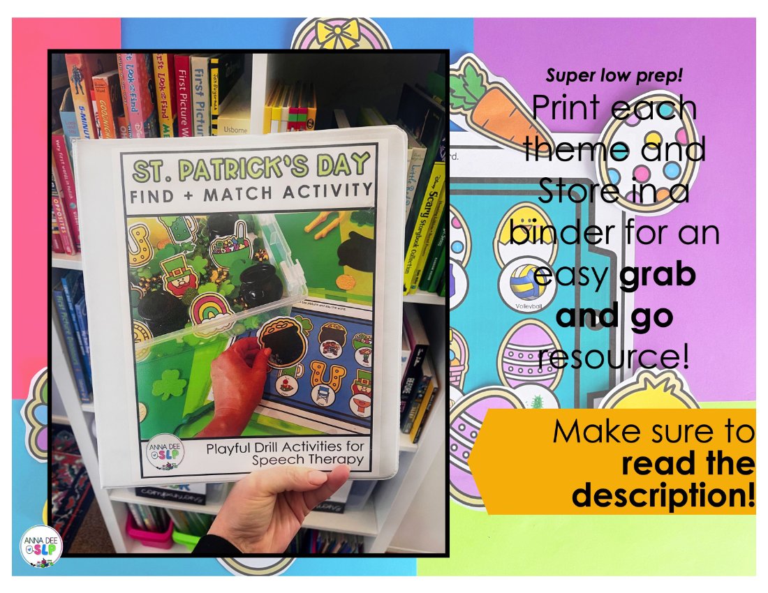 Say and play bundle for speech therapy preview page 8