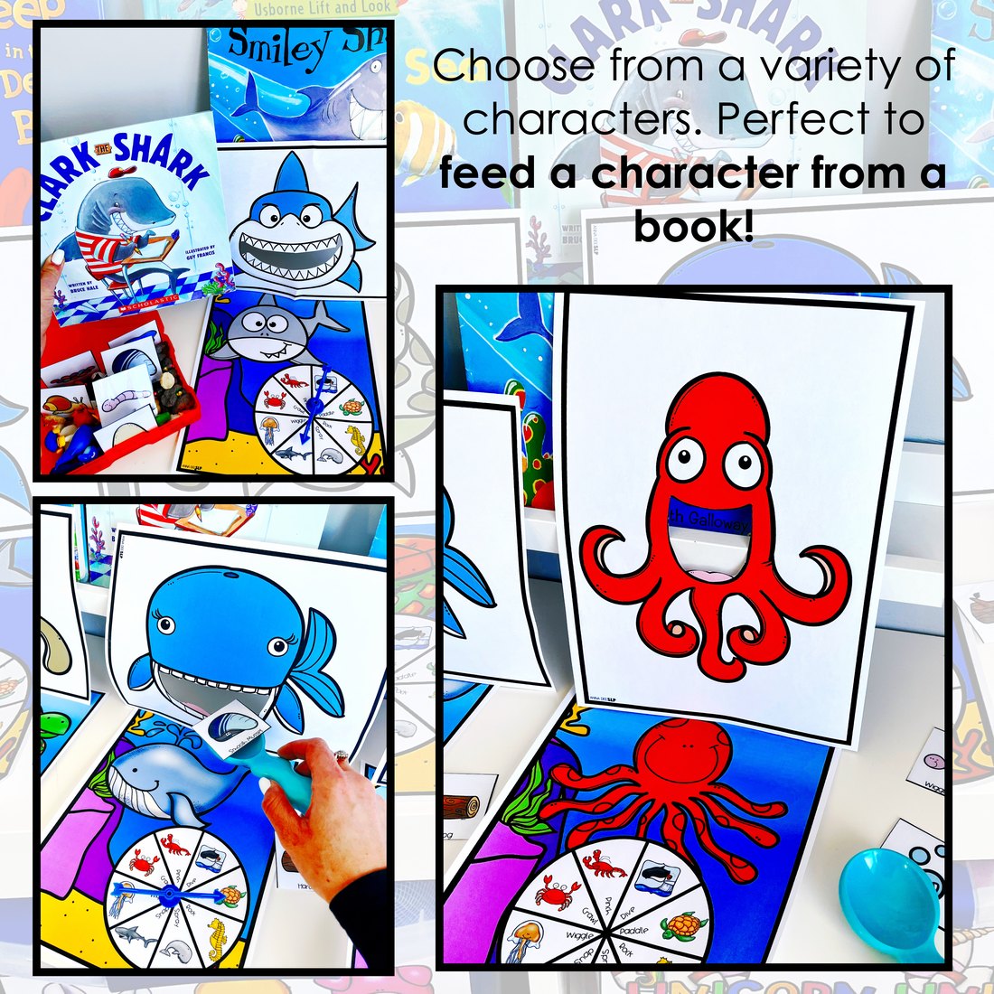 Ocean Interactive Feeding Game for speech therapy – image 3