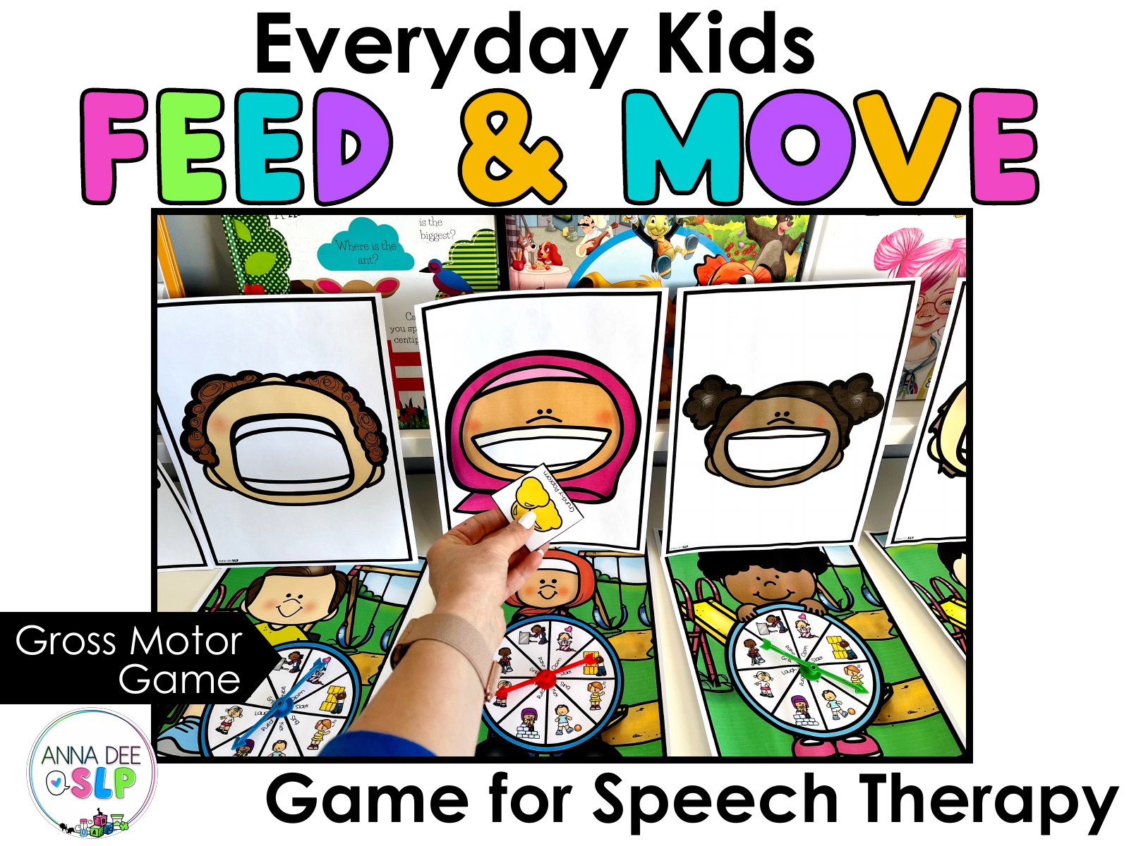 Everyday Kids Feeding Game for speech therapy preview page 1