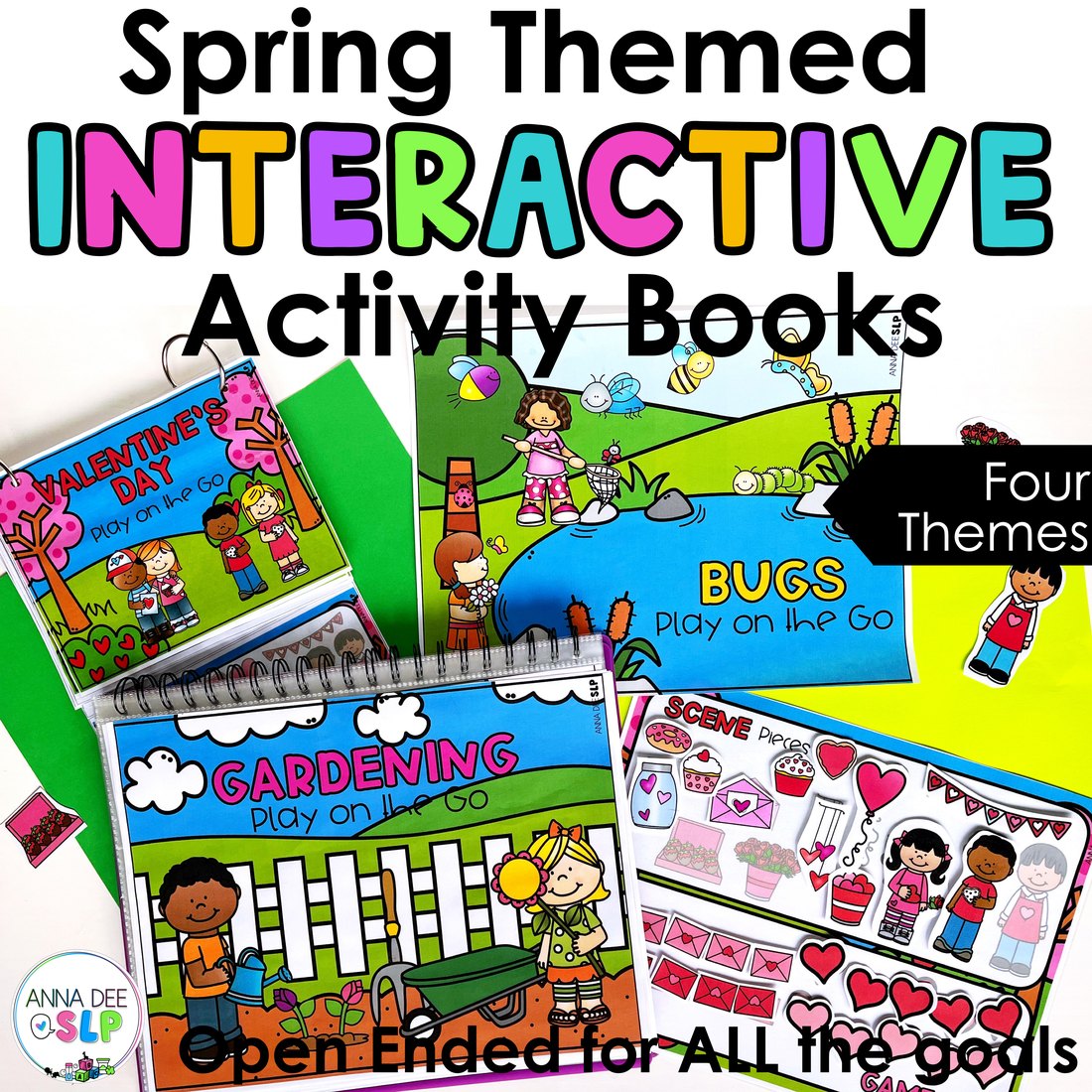 Spring Interactive Scenes and Games for speech therapy