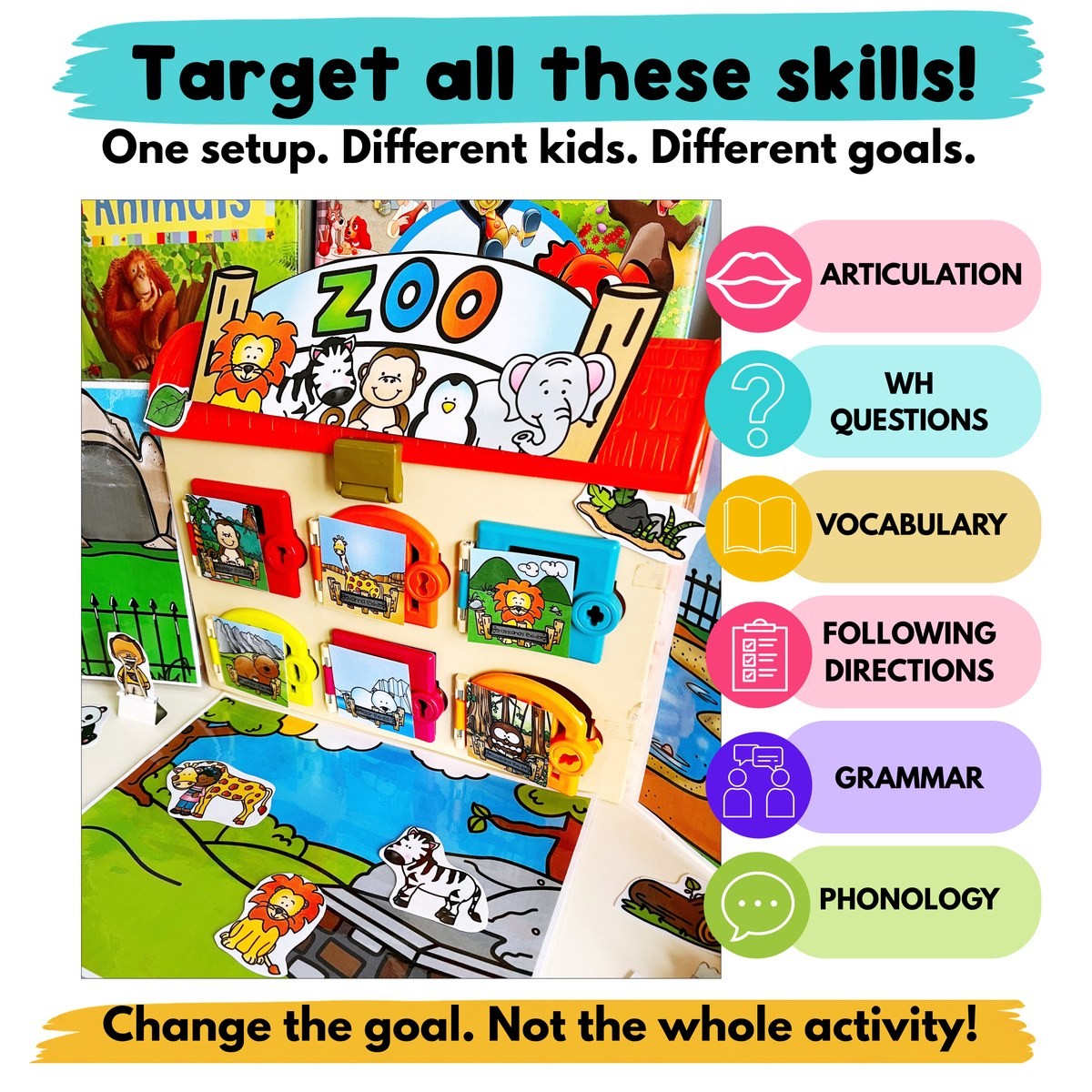 Growing Bundle Critter Clinic speech therapy toy companions – image 2