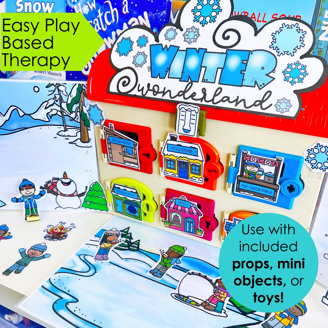 Winter Critter Clinic speech therapy toy companion – image 3