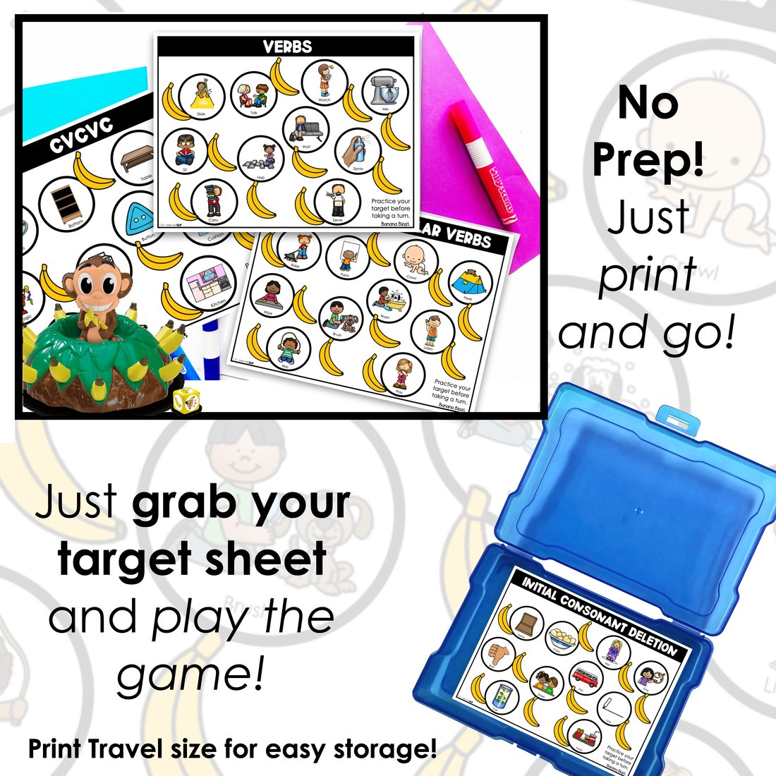 Banana Blast game companion for speech therapy – image 2