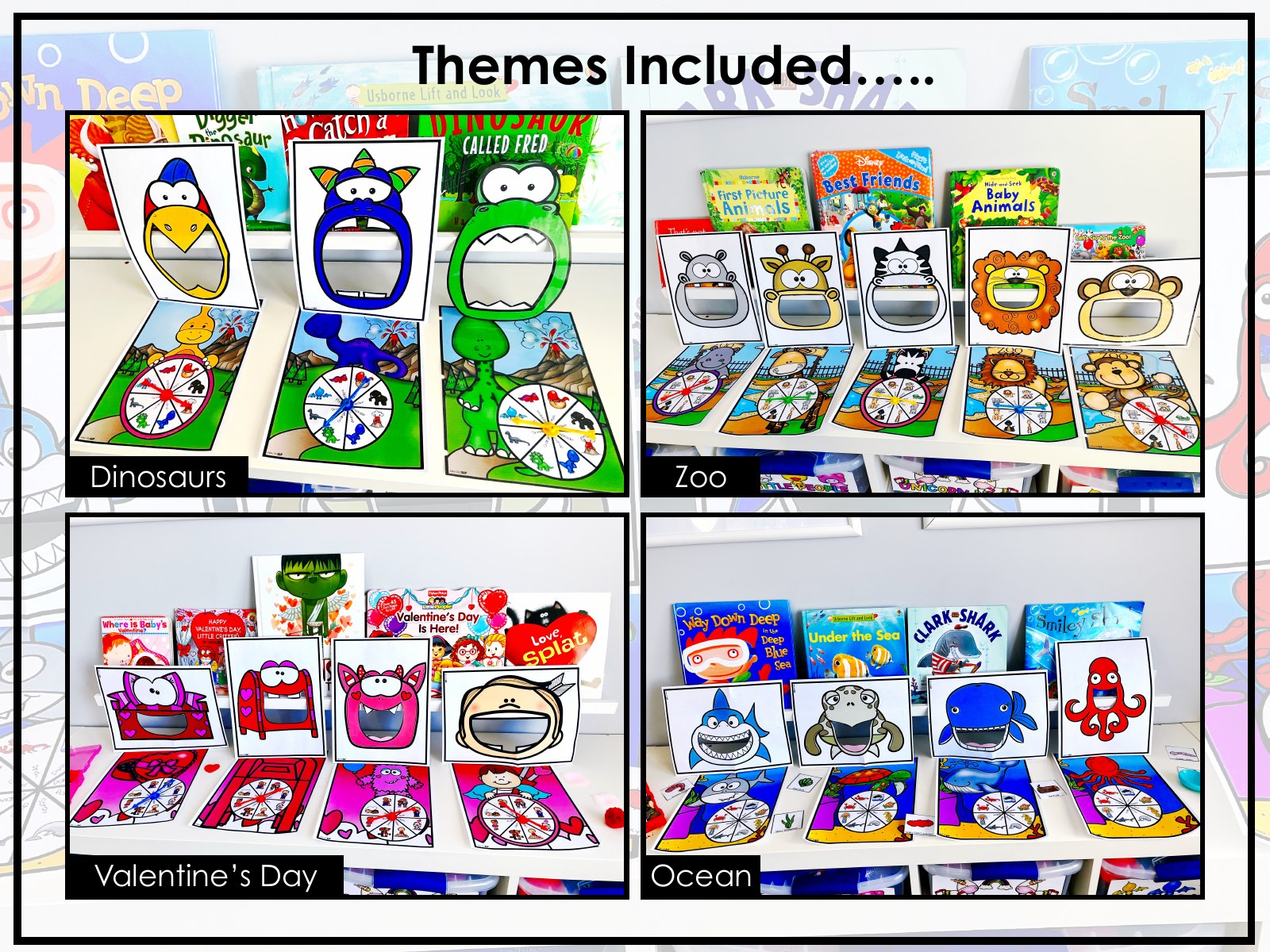 Interactive Feeding Games Bundle for speech therapy preview page 8