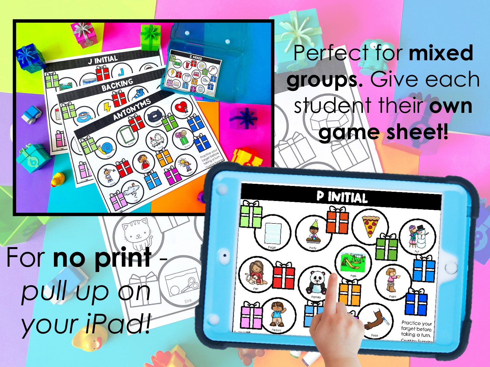 Counting Surprise Drill Toy Companion for speech therapy preview page 3