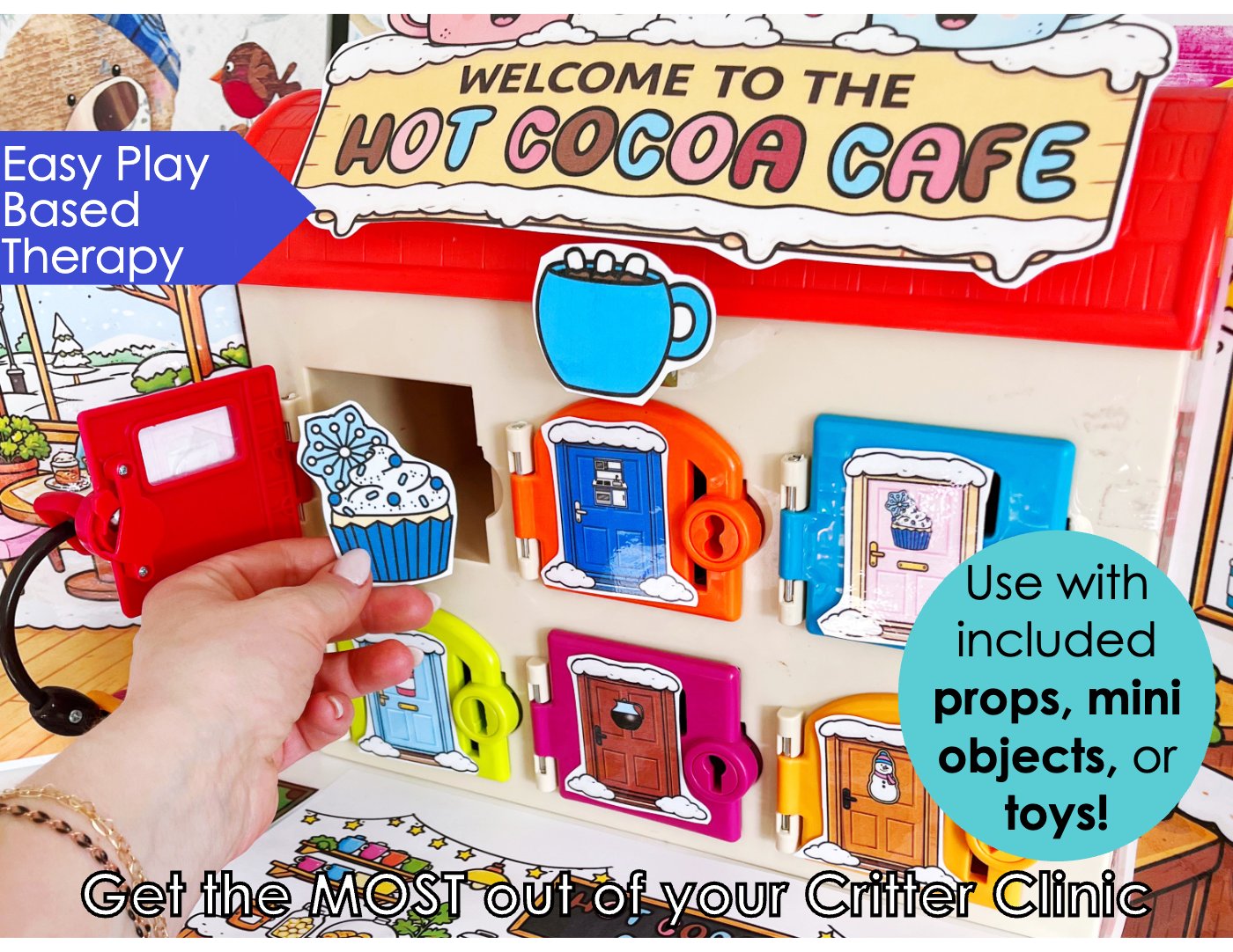 Hot Cocoa Café Critter Clinic preview page 3
