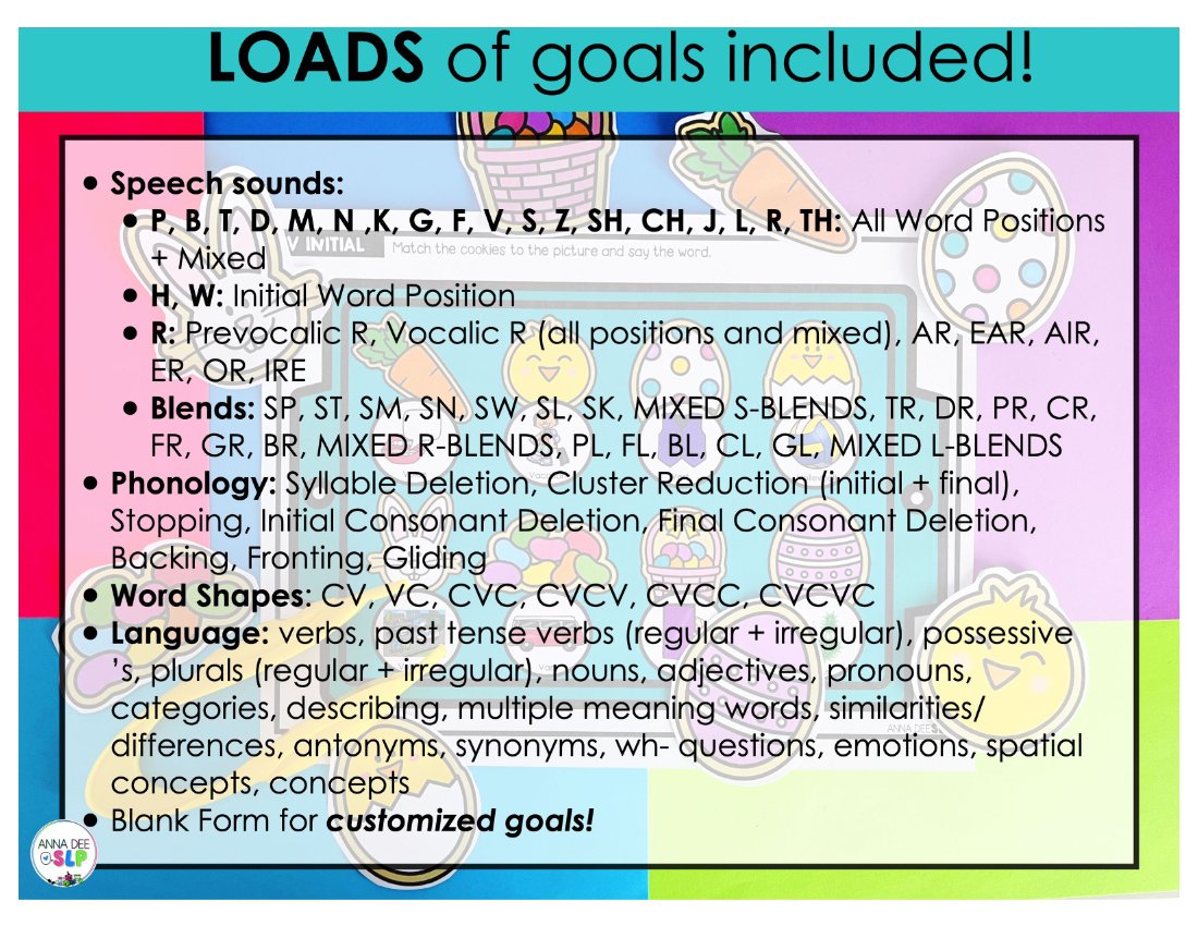 Say and play bundle for speech therapy preview page 6