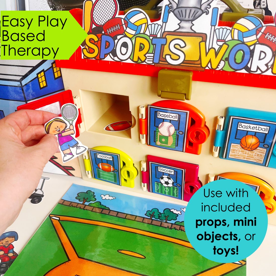 Sports Critter Clinic speech therapy toy companion – image 3