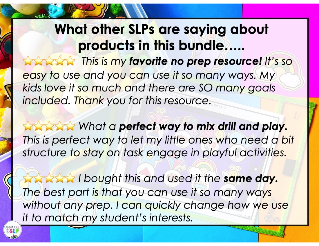 Spring Activities Bundle for speech therapy preview page 8