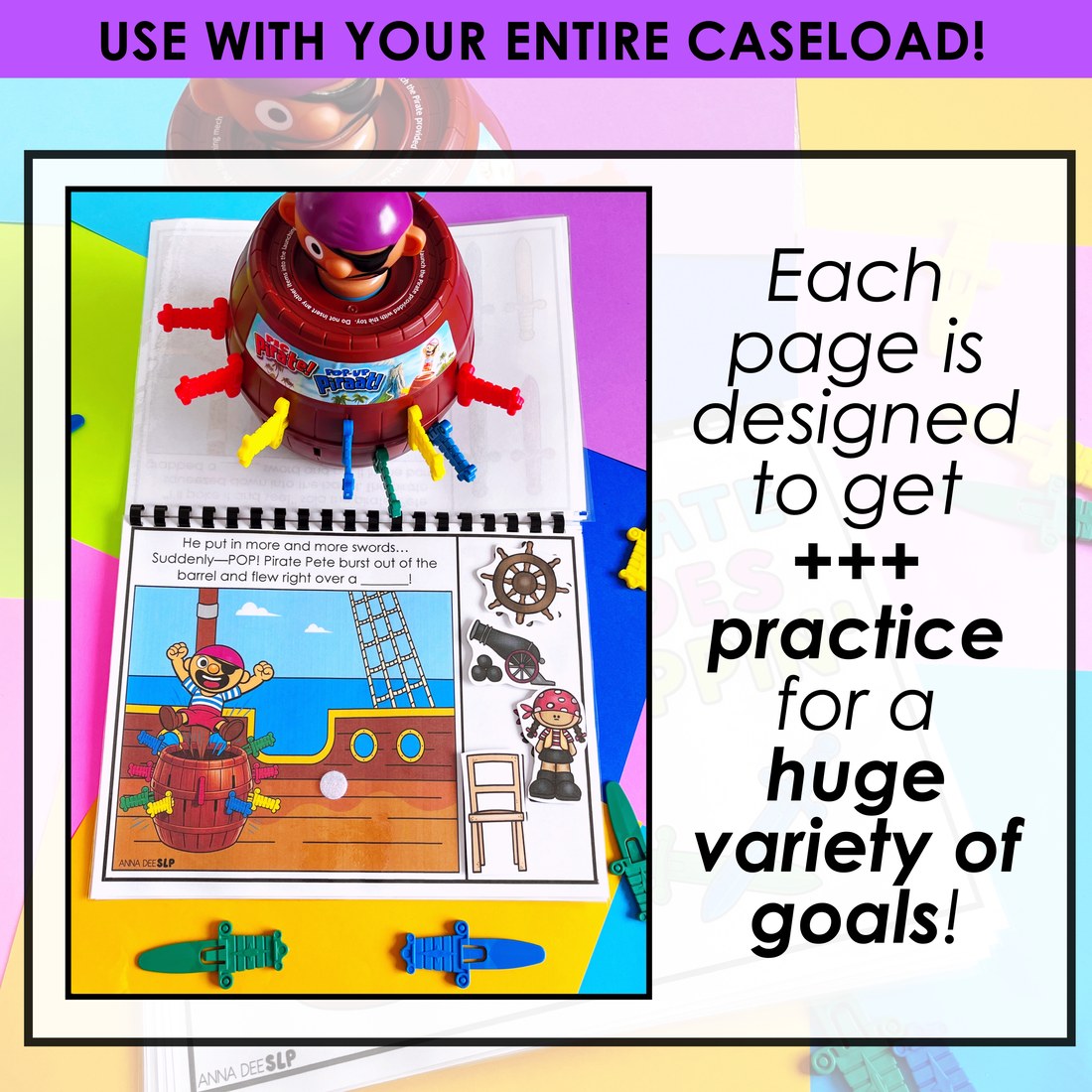 Pop Up Pirate Interactive Story for speech therapy – image 4