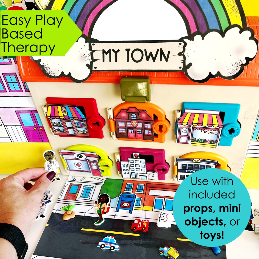 Community Helpers Critter Clinic speech therapy toy companion – image 3