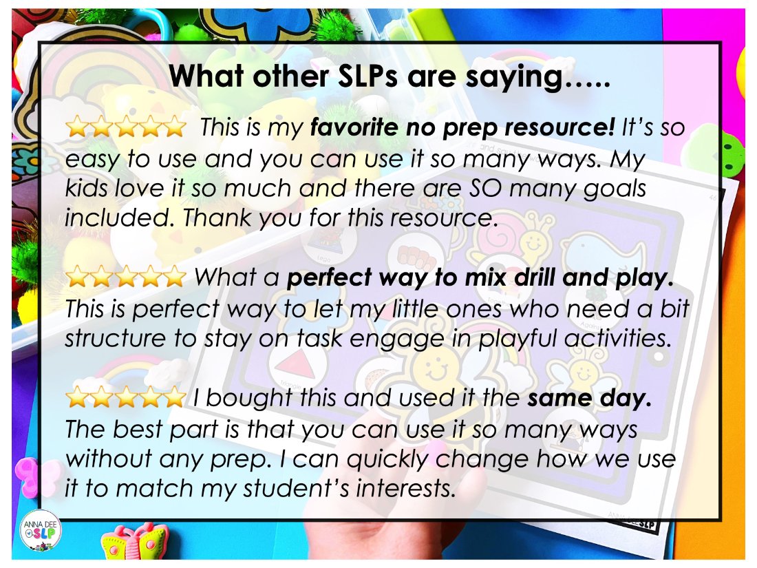 Spring say and play activity for speech therapy preview page 10