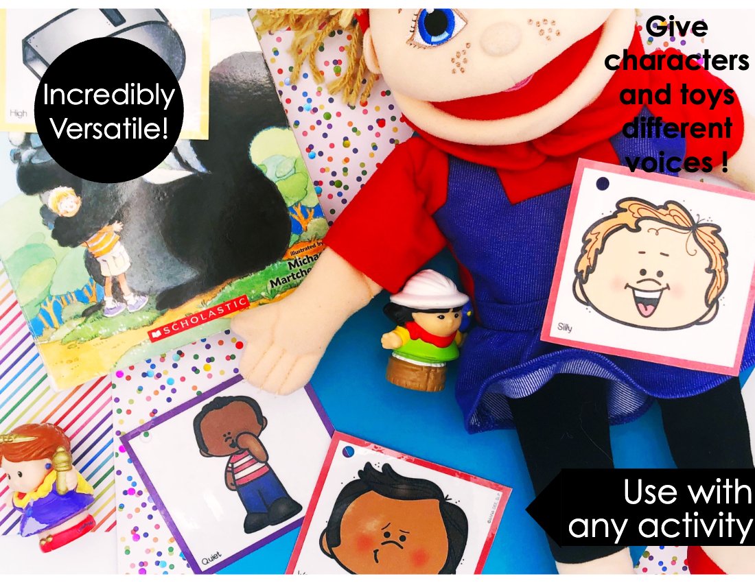 Apraxia Intonation and Prosody Cue Cards for speech therapy preview page 2