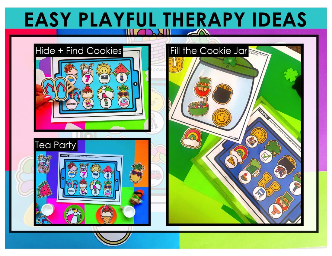 Say and play bundle for speech therapy preview page 5