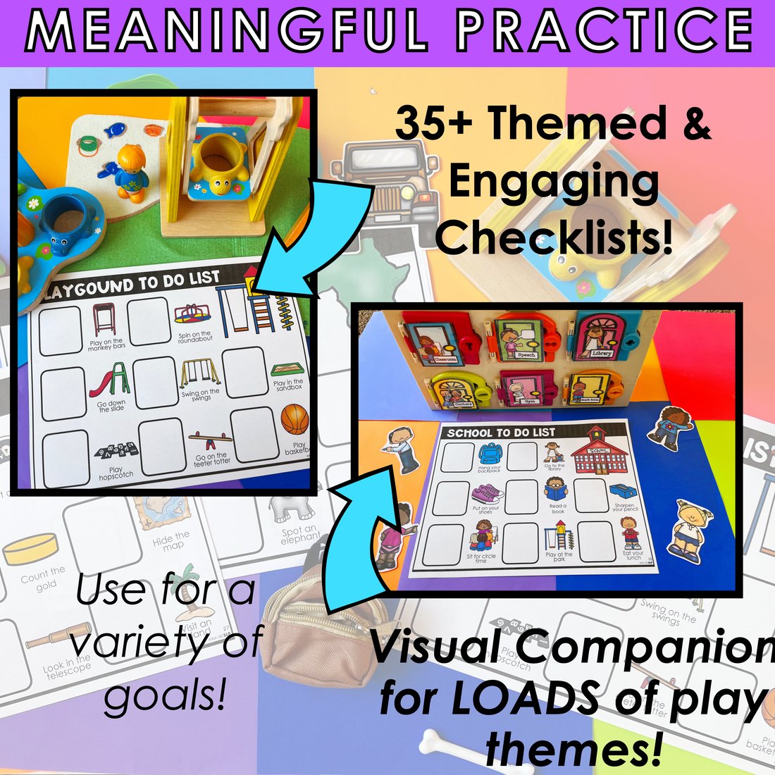 Pretend Play Visual Supports for speech therapy – image 2