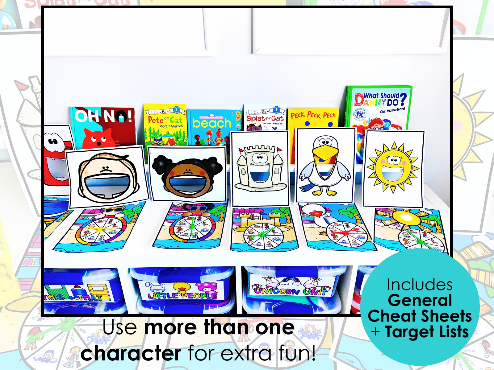 Summer Feed and Move Game for speech therapy preview page 4