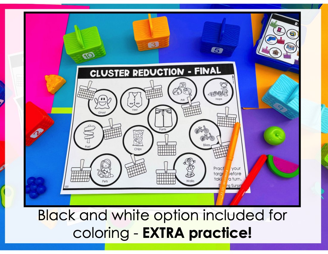 Sorting Surprise Picnic Basket Bundle for speech therapy preview page 7