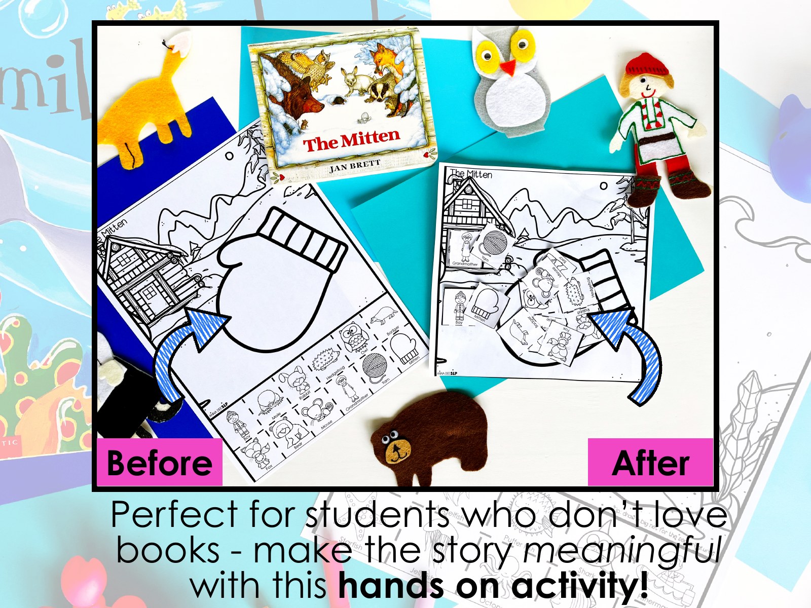 No Prep Book Companions Set for speech therapy preview page 8