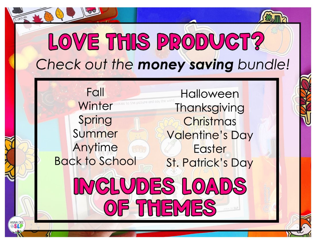 Valentine's Day say and play activity for speech therapy preview page 9