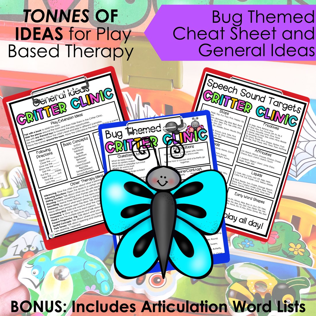 Bug Critter Clinic speech therapy toy companion – image 4