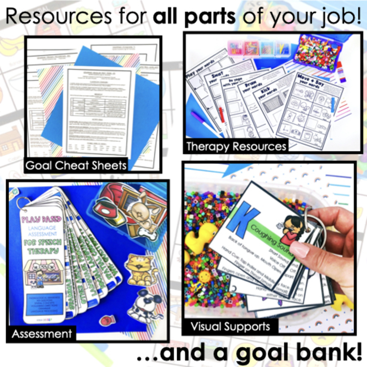 Back to School Activities and Visuals for speech therapy – image 2