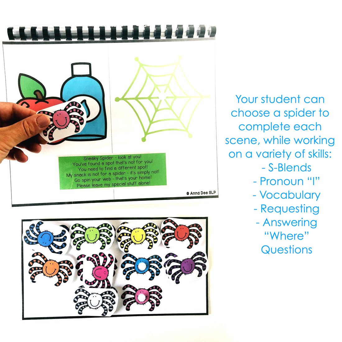 S-Blends Repetitive and Interactive Story Book for speech therapy – image 2