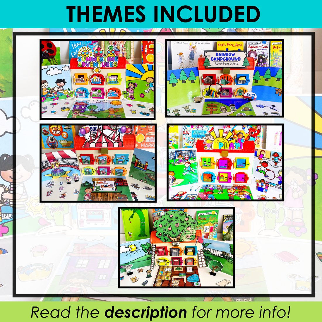 Summer Critter Clinic bundle speech therapy toy companions – image 3