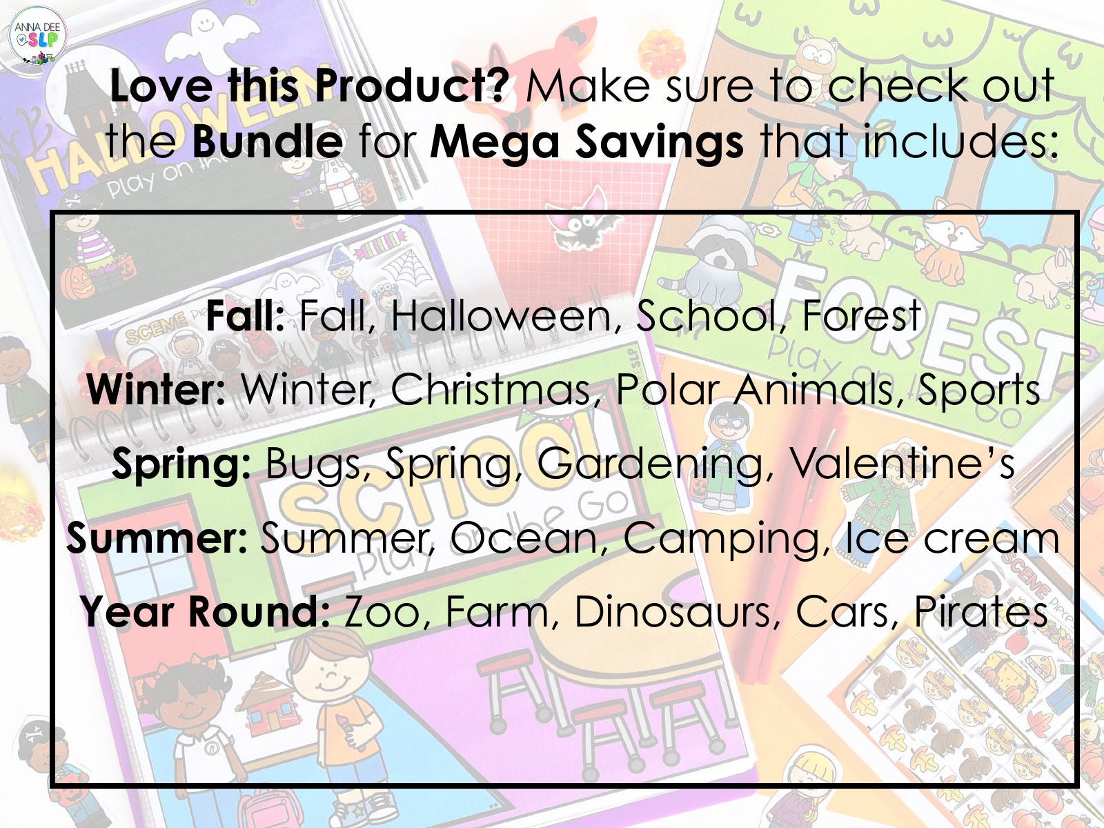 Fall Activities and Games for speech therapy preview page 5