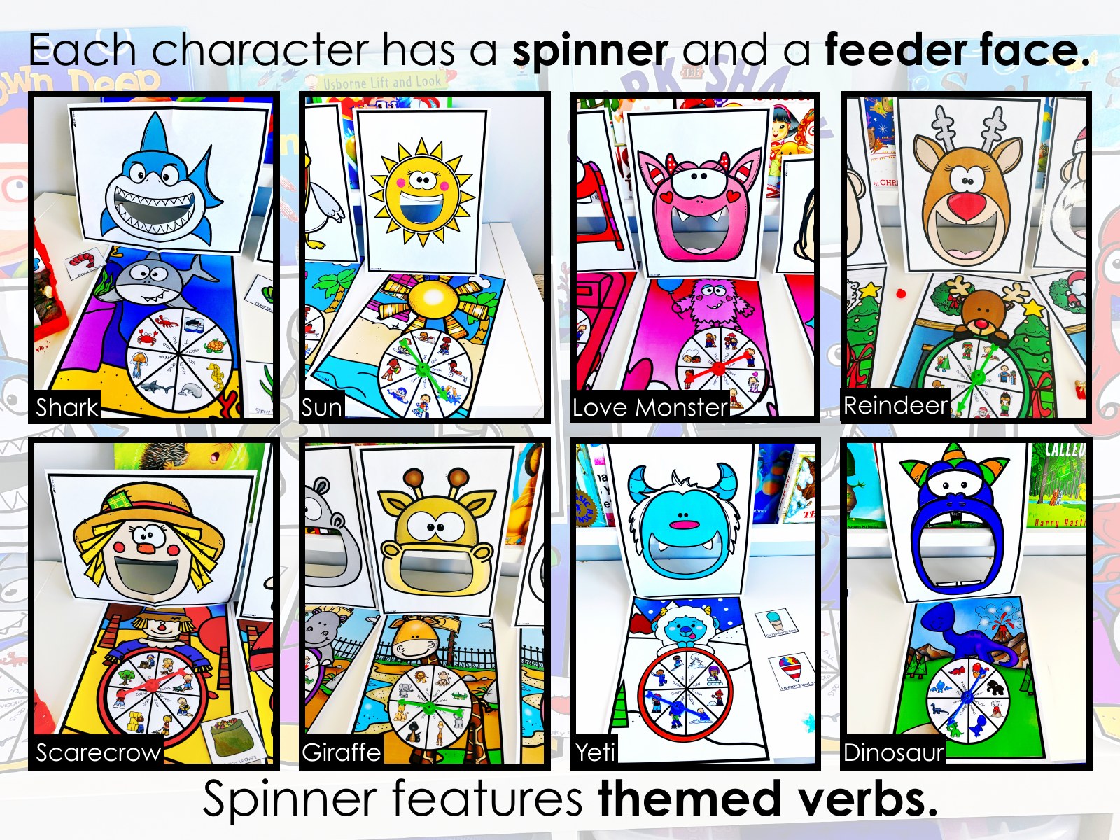 Interactive Feeding Games Bundle for speech therapy preview page 5