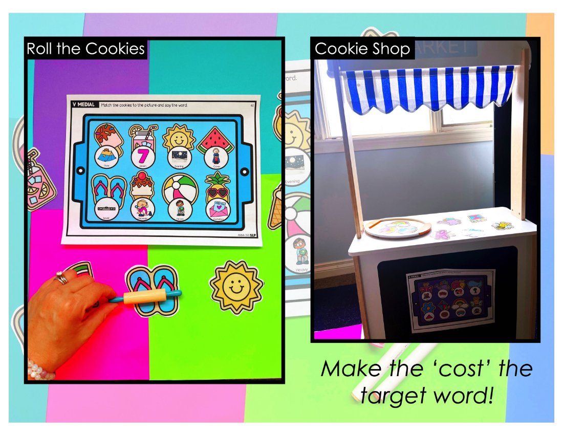 Summer say and play activity for speech therapy preview page 4