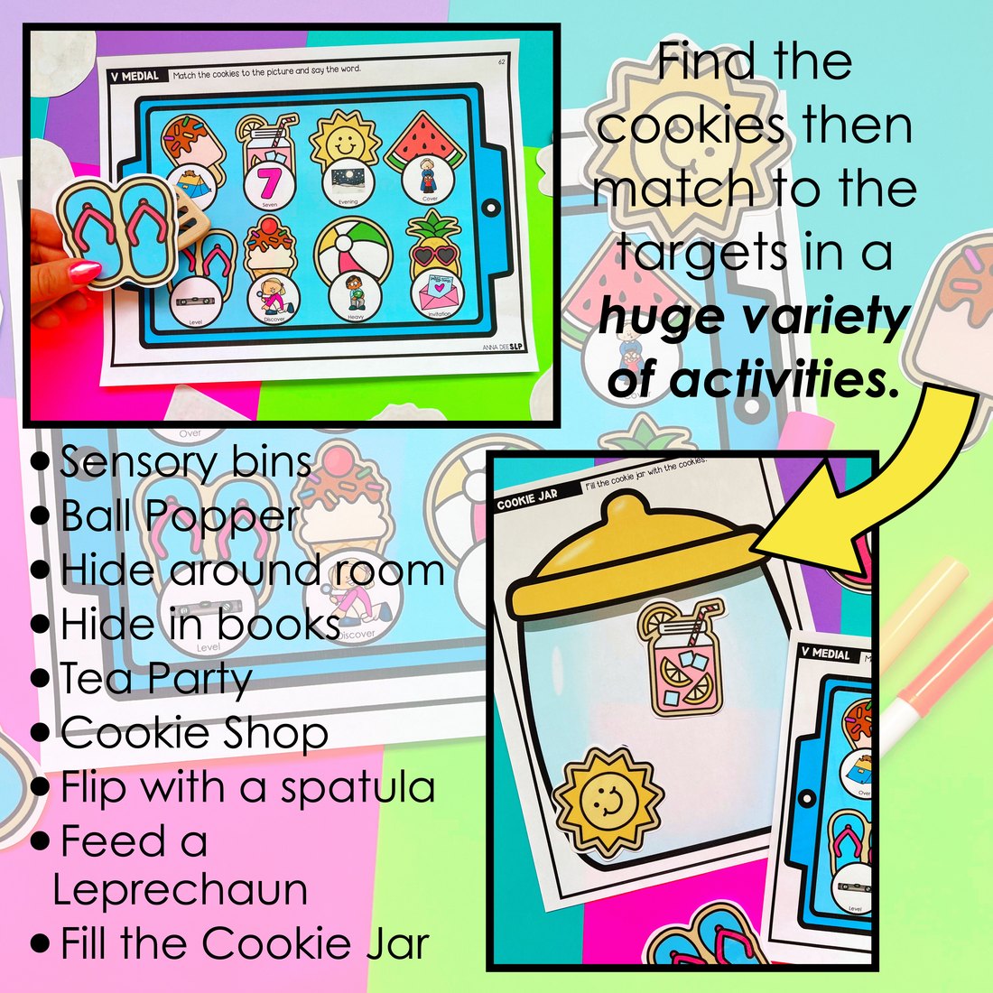 Summer say and play activity for speech therapy – image 2